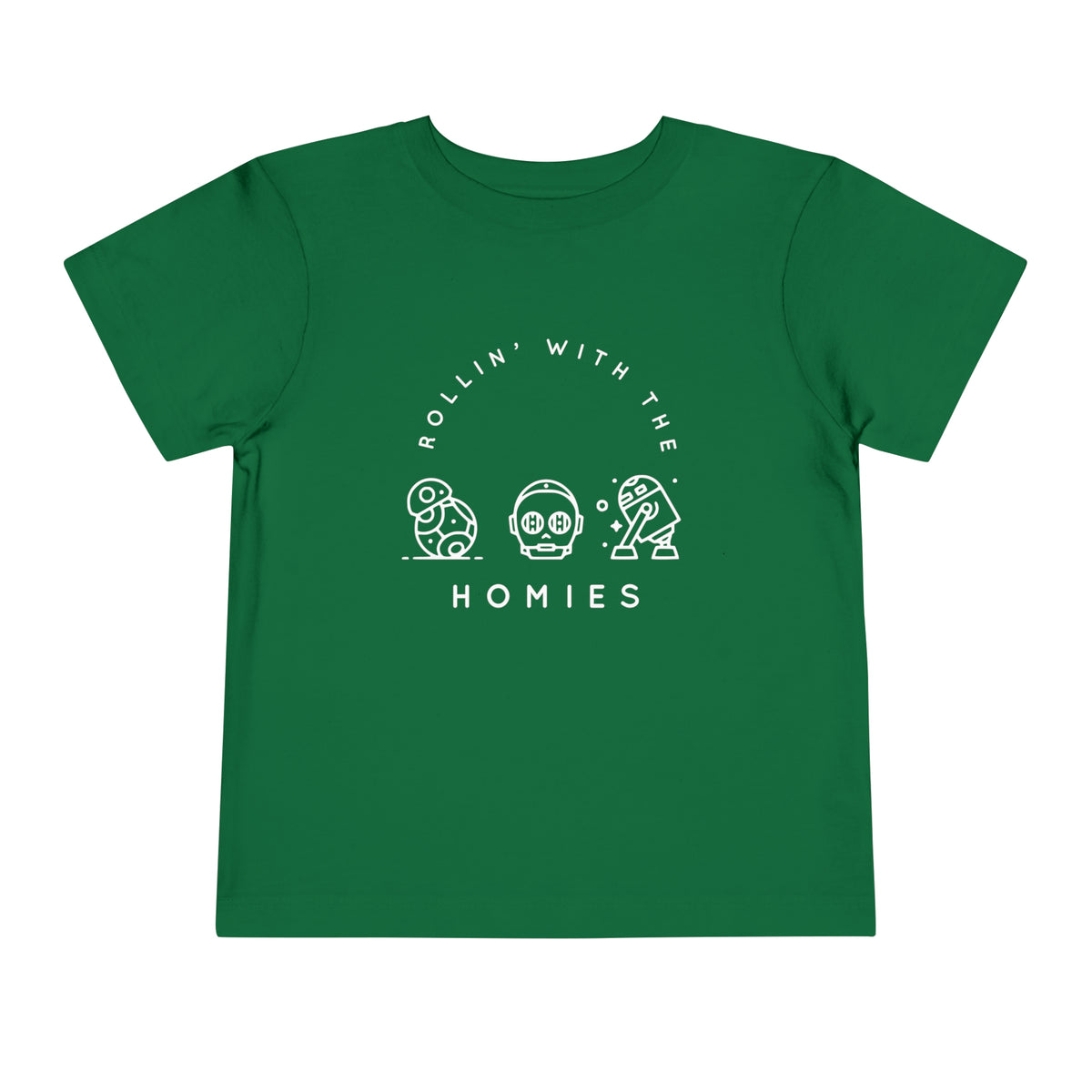 Rollin’ With The Homies Bella Canvas Toddler Short Sleeve Tee