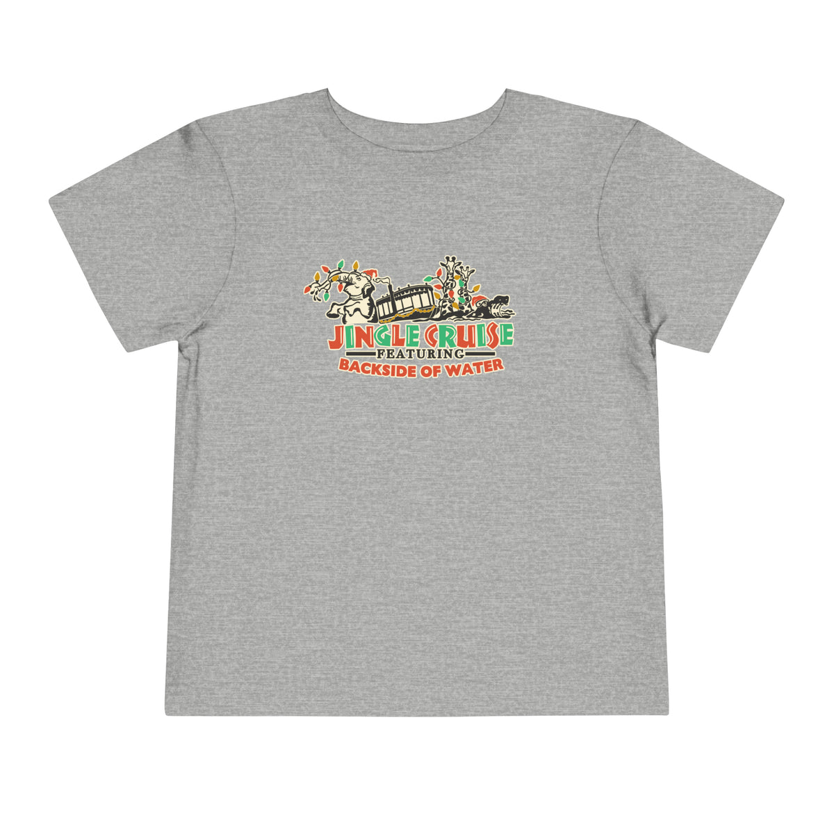 Jingle Cruise Bella Canvas Toddler Short Sleeve Tee