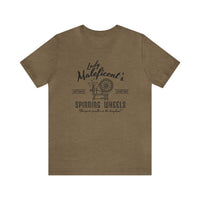 Maleficent’s Spinning Wheels Bella Canvas Unisex Jersey Short Sleeve Tee