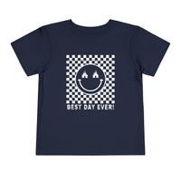 Best Day Ever Bella Canvas Toddler Short Sleeve Tee