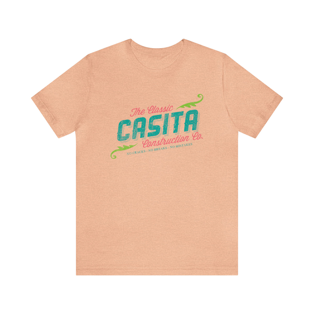 Casita Construction Co Bella Canvas Unisex Jersey Short Sleeve Tee