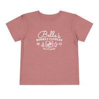 Belle's Books & Candles Bella Canvas Toddler Short Sleeve Tee