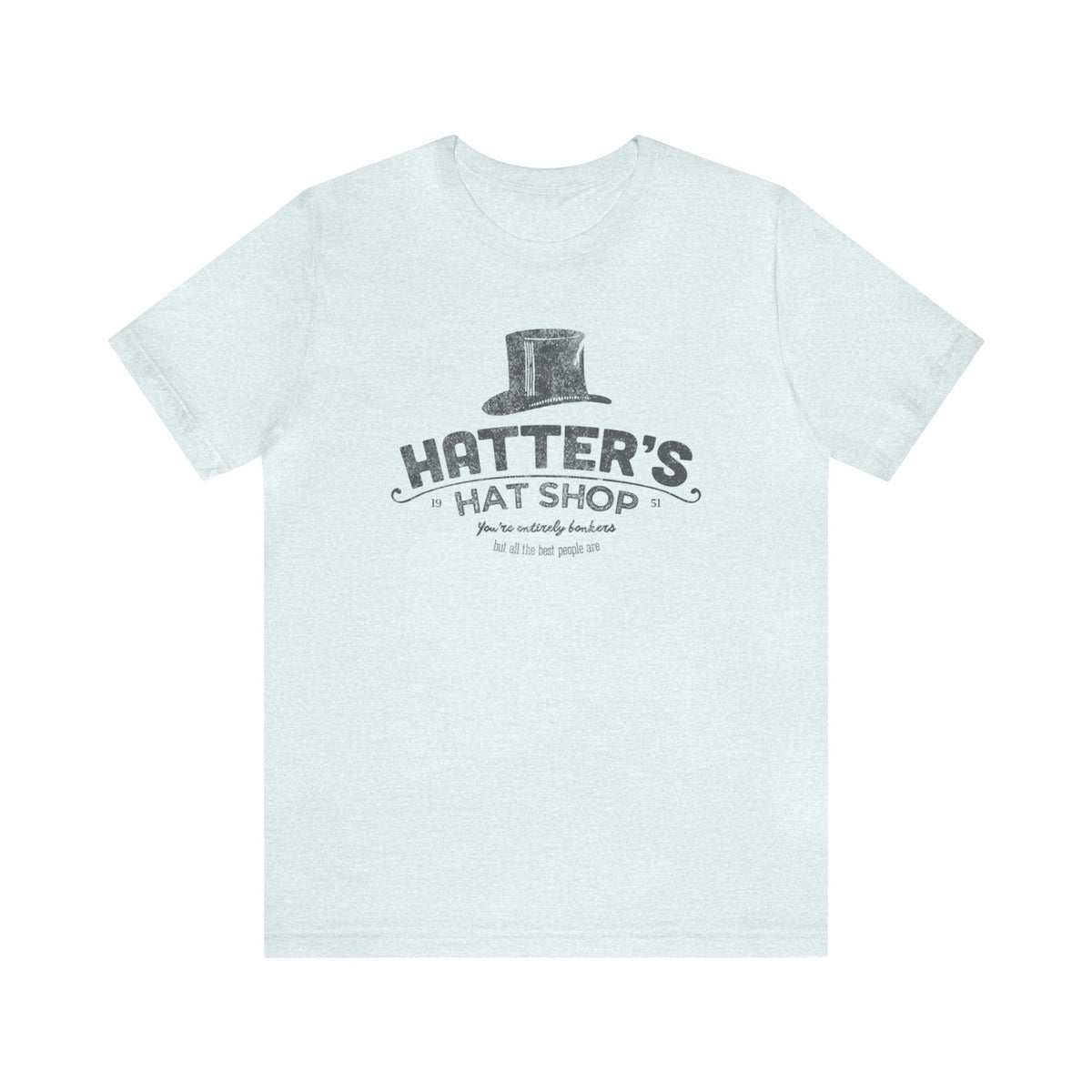 Hatter's Hat Shop Bella Canvas Unisex Jersey Short Sleeve Tee