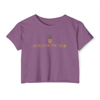 Here for the Whip Women's Festival Crop Top