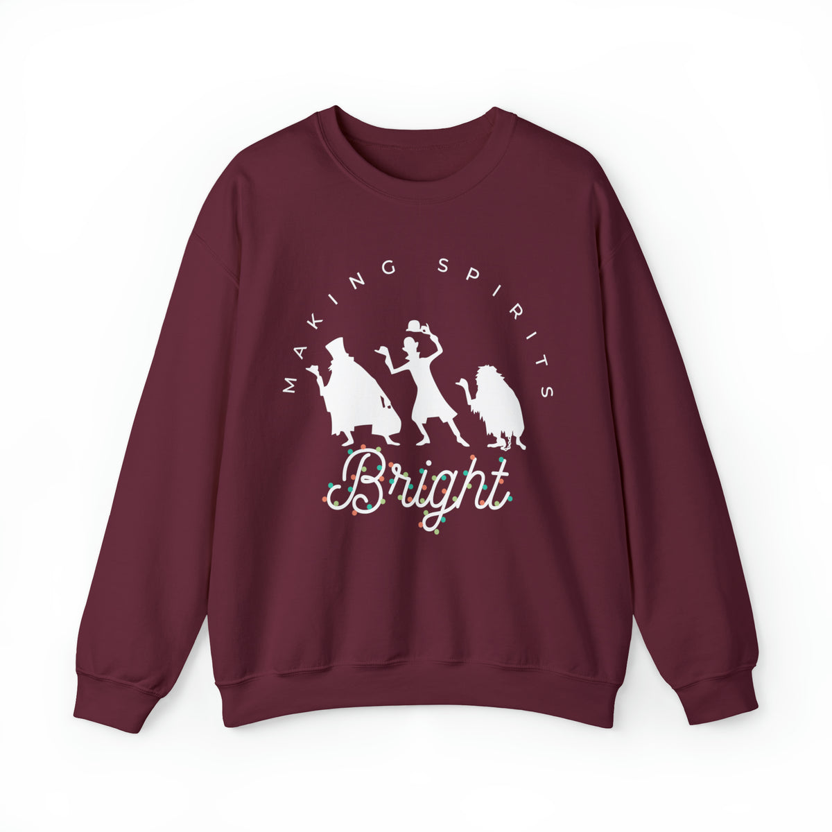 Making Spirits Bright Gildan Unisex Heavy Blend™ Crewneck Sweatshirt