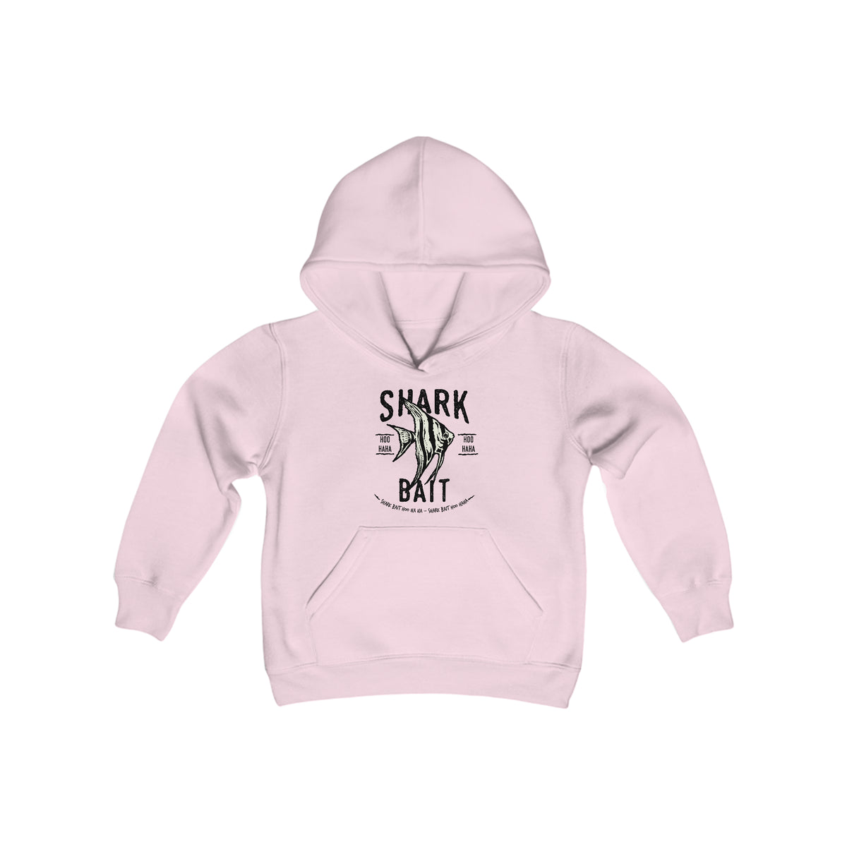 Shark Bait Hoo Haha Gildan Youth Heavy Blend Hooded Sweatshirt