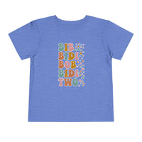 Bib Bidi Bob Bidi Two Bella Canvas Toddler Short Sleeve Tee
