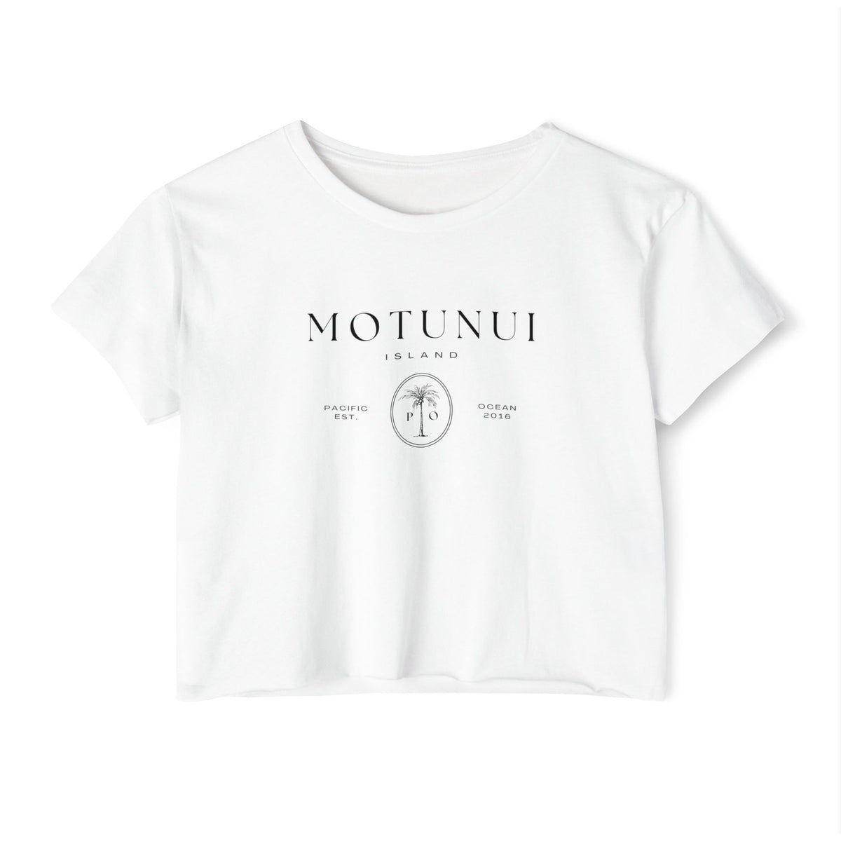 Motunui Women's Festival Crop Top