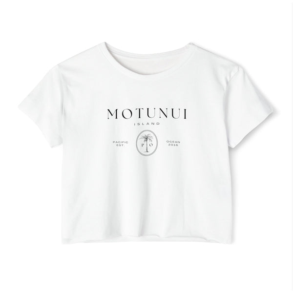Motunui Women's Festival Crop Top