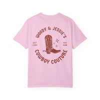 Woody & Jessie's Cowboy Couture Comfort Colors Unisex Garment-Dyed T-shirt
