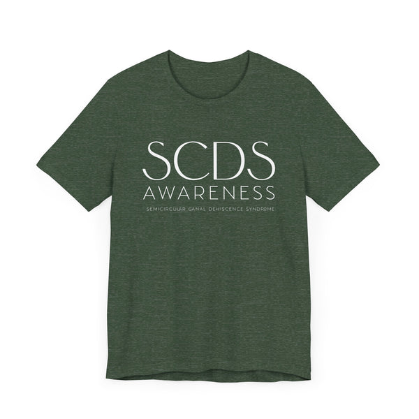 SCDS Awareness Bella Canvas Unisex Jersey Short Sleeve Tee