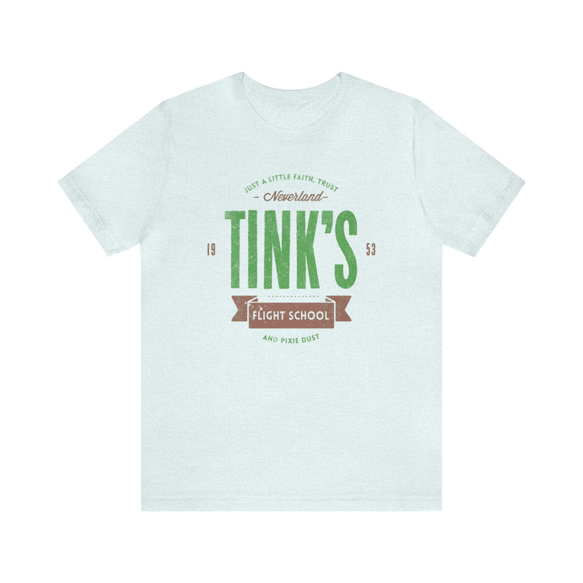 Not synced Tink’s Flight School Bella Canvas Unisex Jersey Short Sleeve Tee