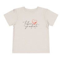Tubie Graduate Bella Canvas Toddler Short Sleeve Tee