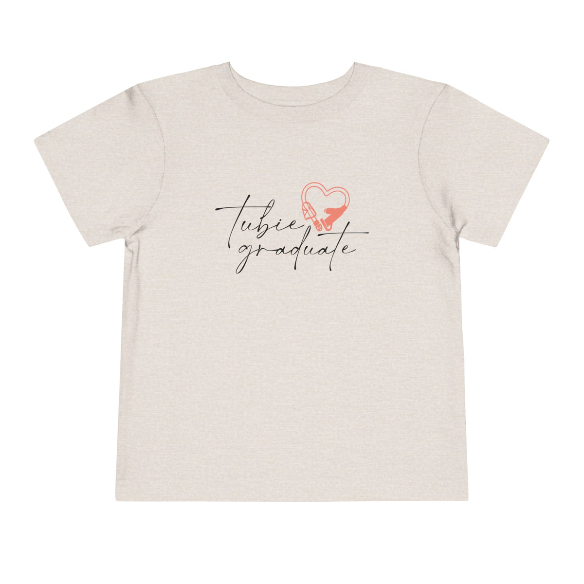 Tubie Graduate Bella Canvas Toddler Short Sleeve Tee