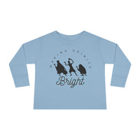 Making Spirits Bright Rabbit Skins Toddler Long Sleeve Tee