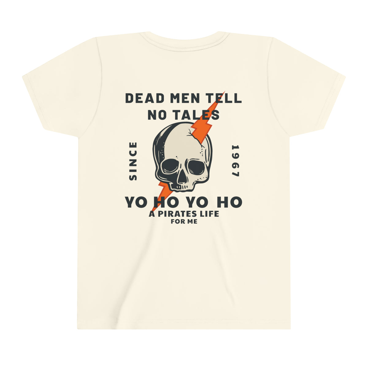 Dead Men Tell No Tales Bella Canvas Youth Short Sleeve Tee