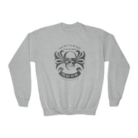 Dead Men Tell No Tales Gildan Youth Crewneck Sweatshirt