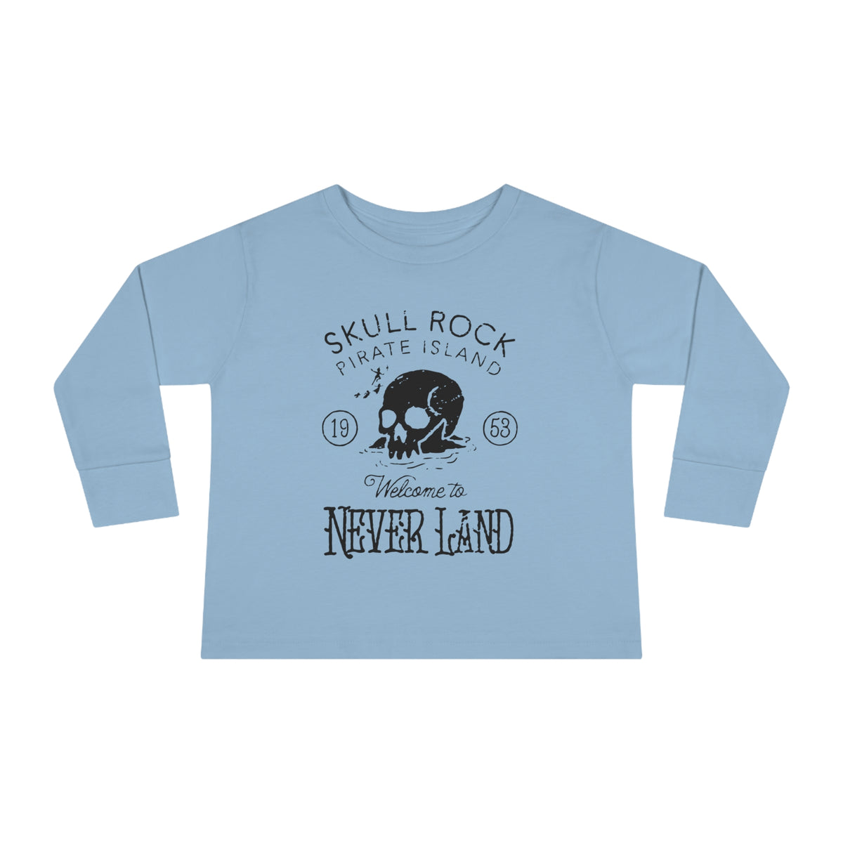 Skull Rock Rabbit Skins Toddler Long Sleeve Tee