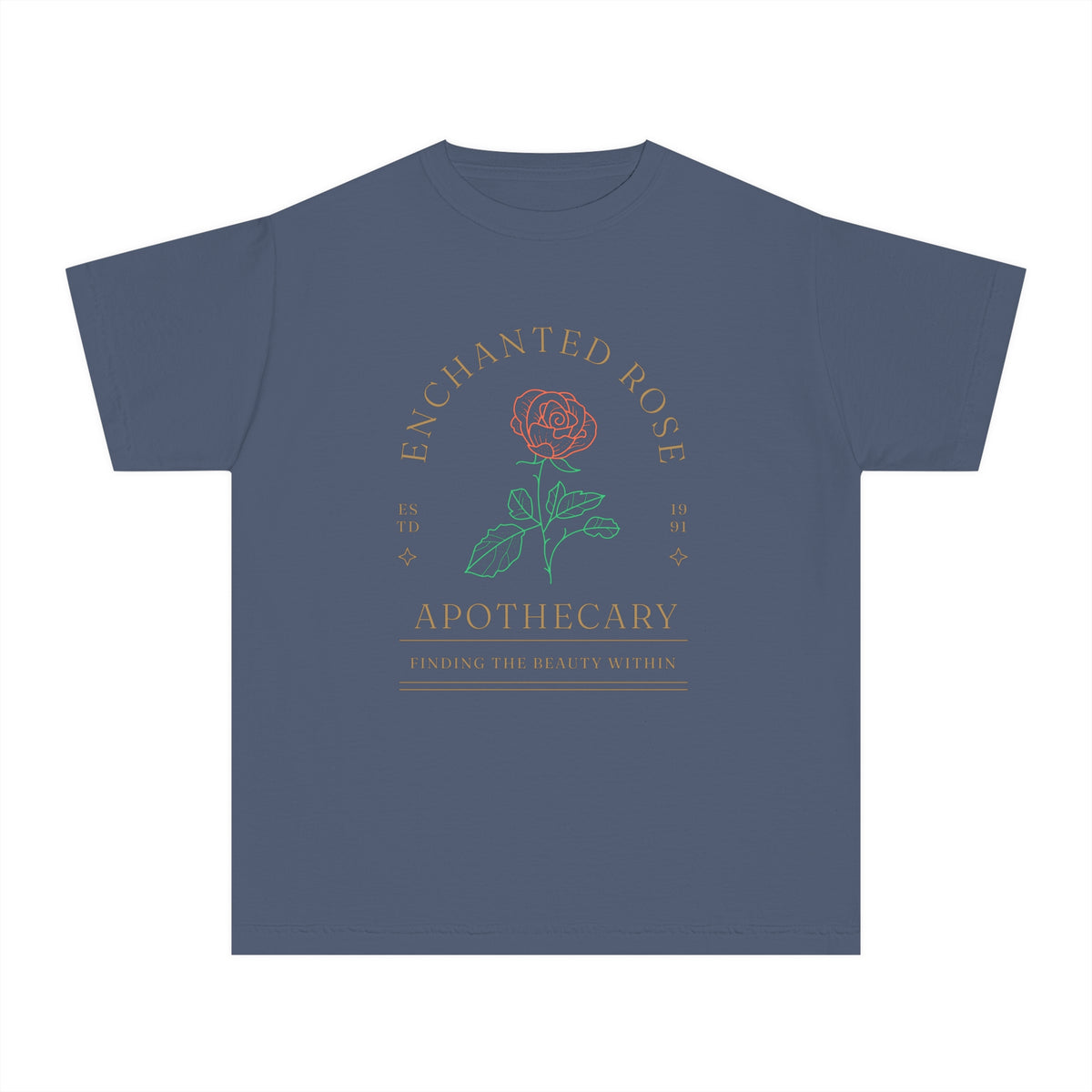 Enchanted Rose Apothecary Comfort Colors Youth Midweight Tee