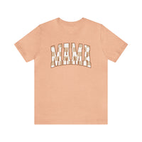 Checkered Mama Bella Canvas Unisex Jersey Short Sleeve Tee