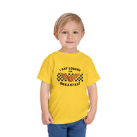 I Eat Losers For Breakfast Bella Canvas Toddler Short Sleeve Tee