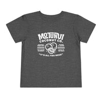 Motunui Coconut Co Bella Canvas Toddler Short Sleeve Tee