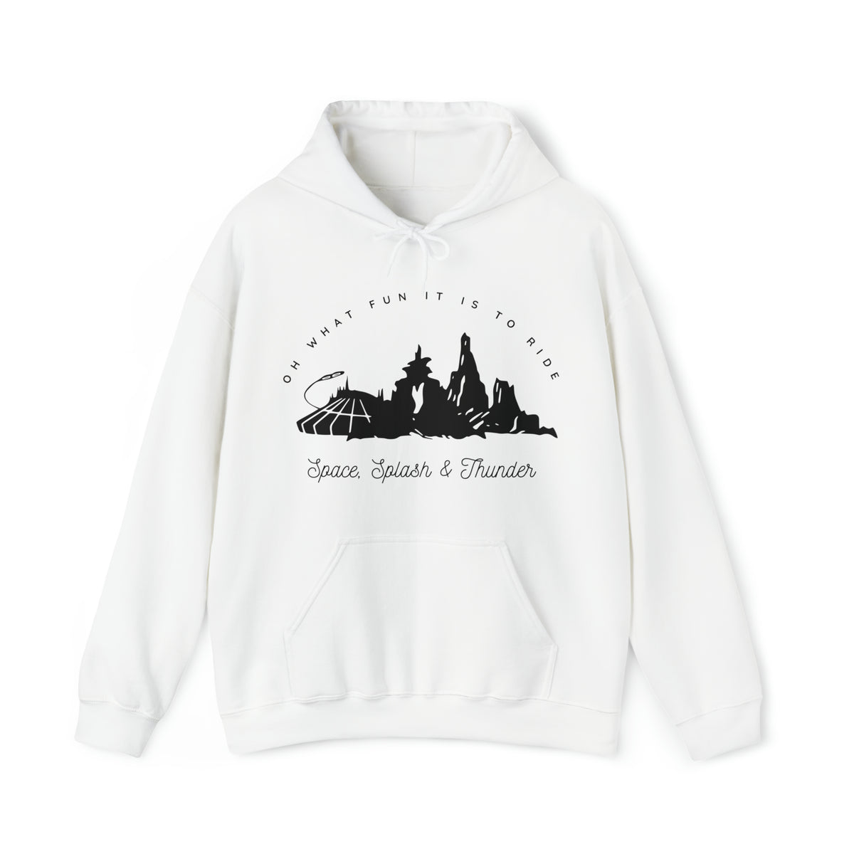 Oh What Fun It Is To Ride Gildan Unisex Heavy Blend™ Hooded Sweatshirt