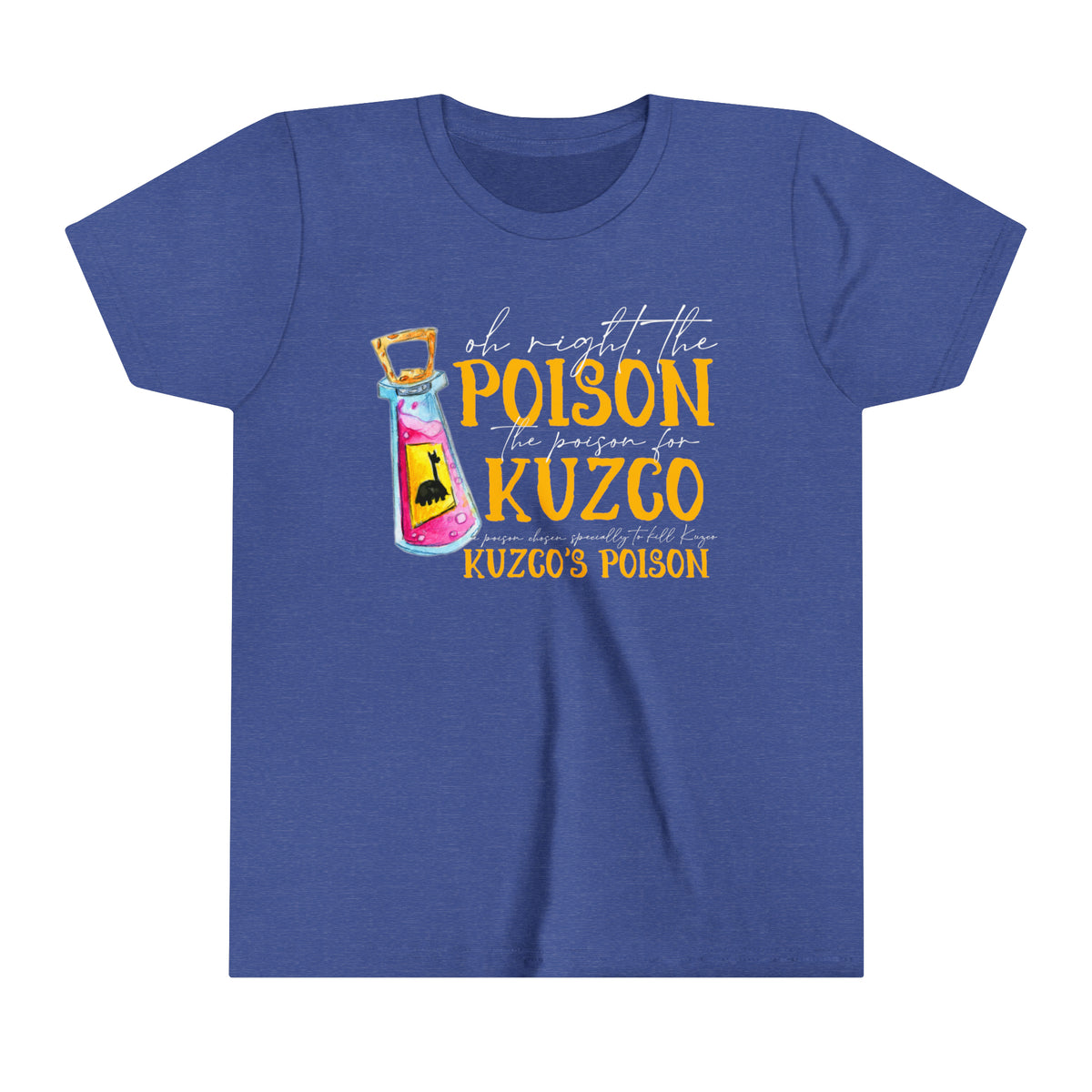 Oh Right The Poison Bella Canvas Youth Short Sleeve Tee