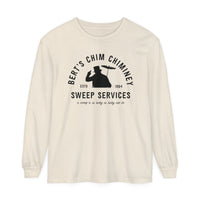 Bert's Chim Chimney Sweep Services Comfort Colors Unisex Garment-dyed Long Sleeve T-Shirt