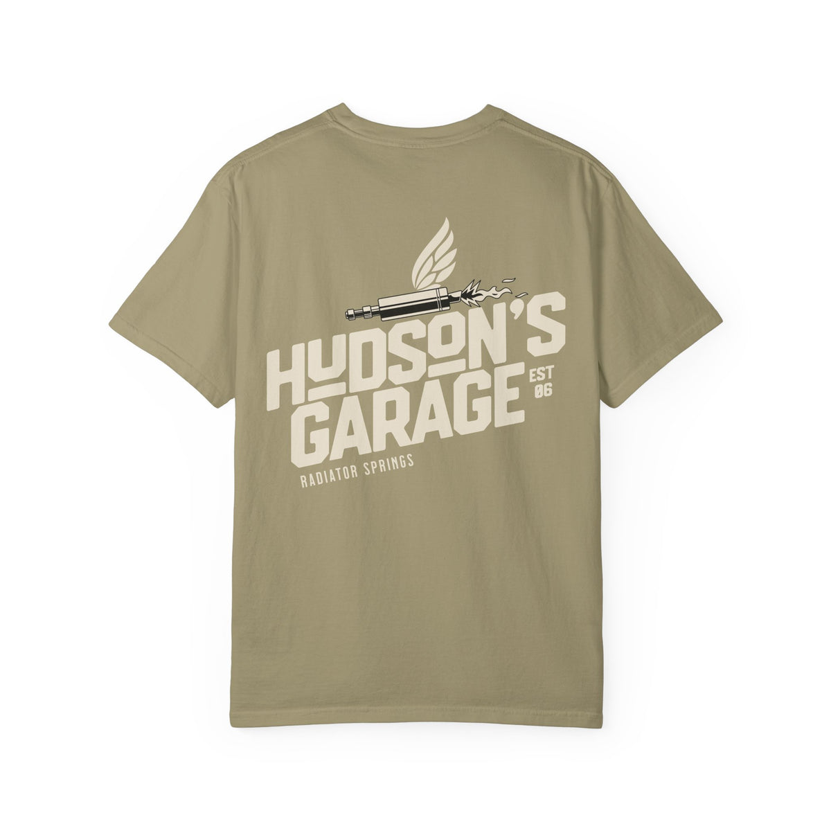 Hudson's Garage Comfort Colors Unisex Garment-Dyed T-shirt