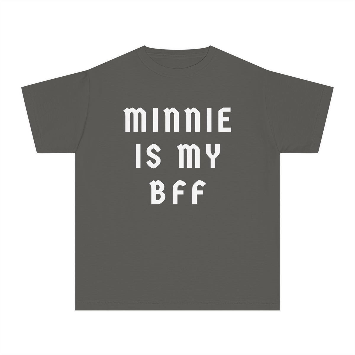 Minnie Is My BFF Comfort Colors Youth Midweight Tee