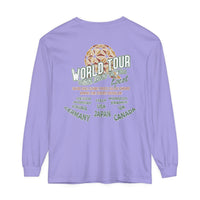 World Tour Comfort Colors Unisex Garment-dyed Long Sleeve T-Shirt
