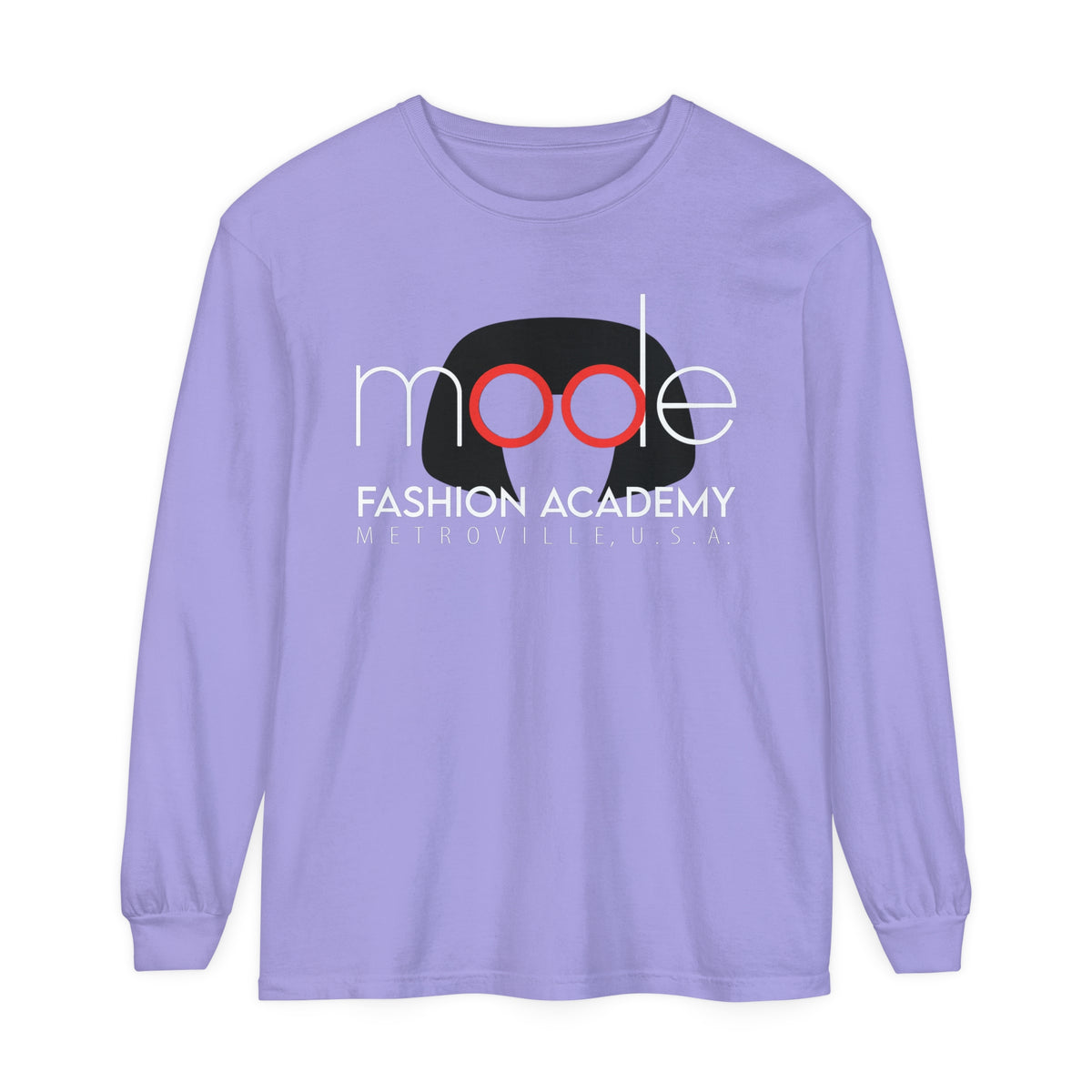 Mode Fashion Academy Comfort Colors Unisex Garment-dyed Long Sleeve T-Shirt