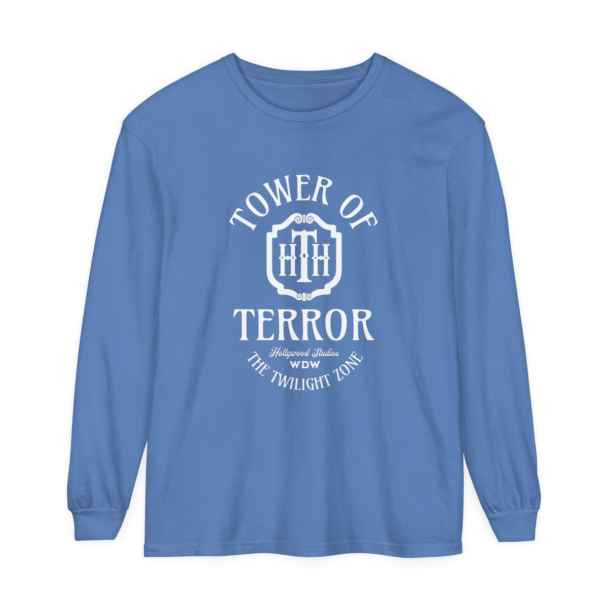 Tower Of Terror Comfort Colors Unisex Garment-dyed Long Sleeve T-Shirt