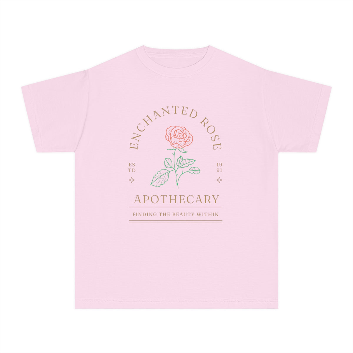 Enchanted Rose Apothecary Comfort Colors Youth Midweight Tee