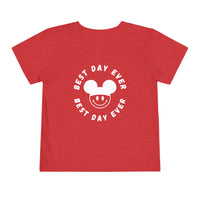 Best Day Ever Bella Canvas Toddler Short Sleeve Tee