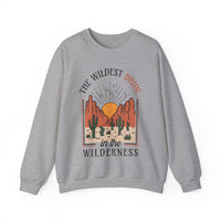 Wildest Bride In The Wilderness Unisex Heavy Blend™ Crewneck Sweatshirt