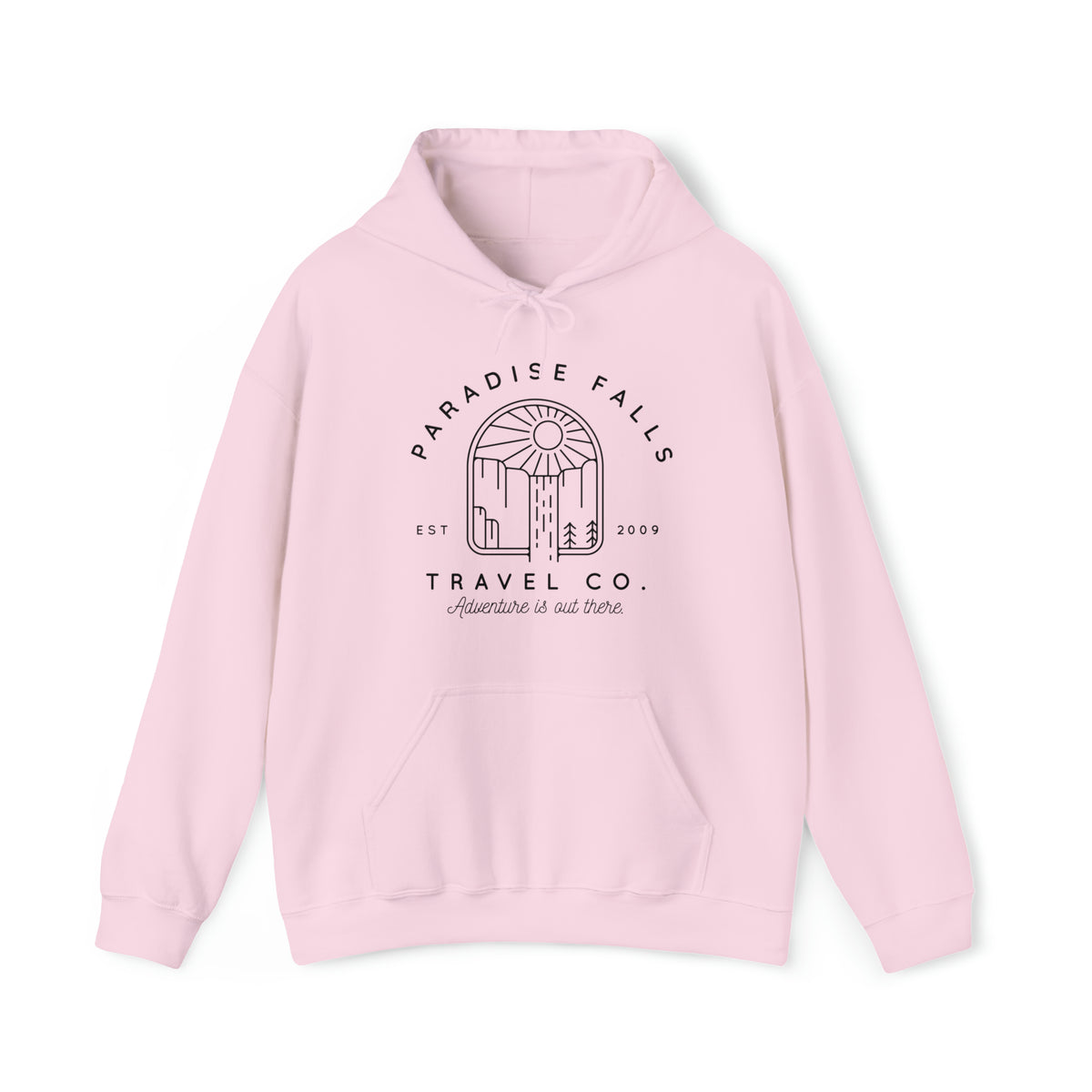 Paradise Falls Vacation Co. Gildan Unisex Heavy Blend™ Hooded Sweatshirt