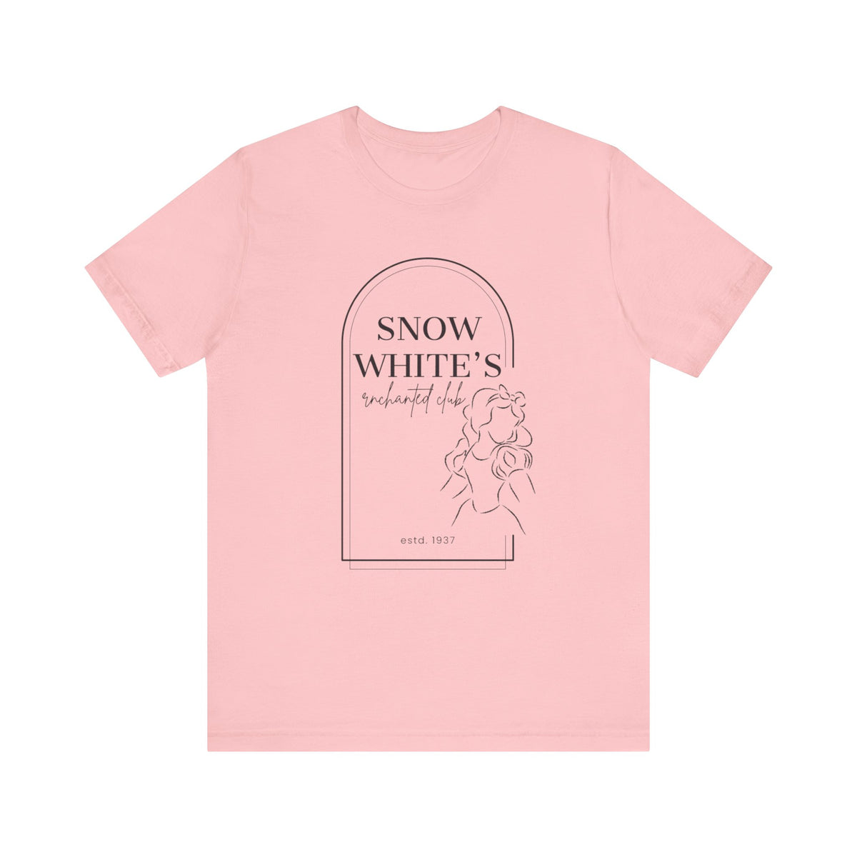Snow White's Enchanted Club Bella Canvas Unisex Jersey Short Sleeve Tee
