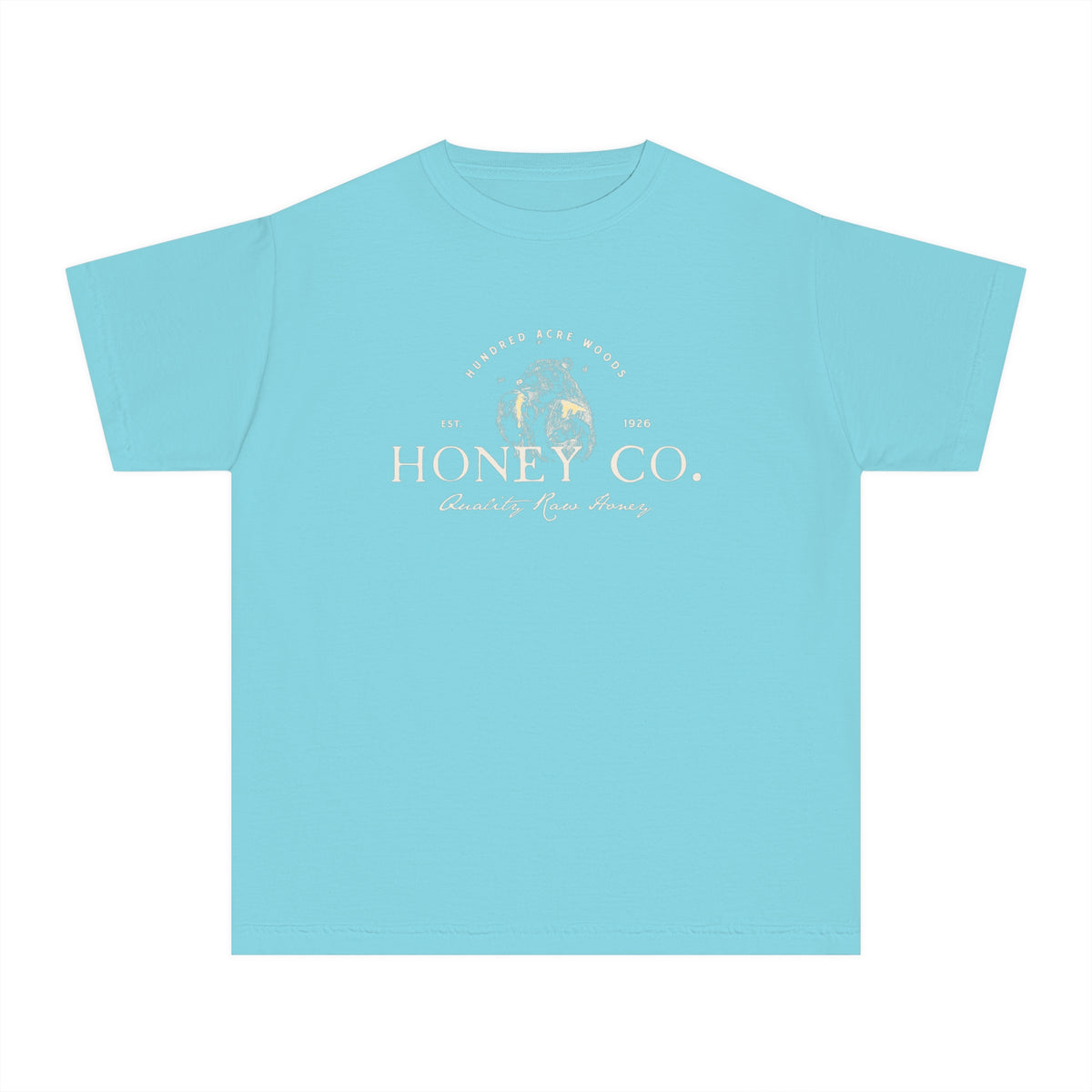 Hundred Acre Woods Honey Co. Comfort Colors Youth Midweight Tee