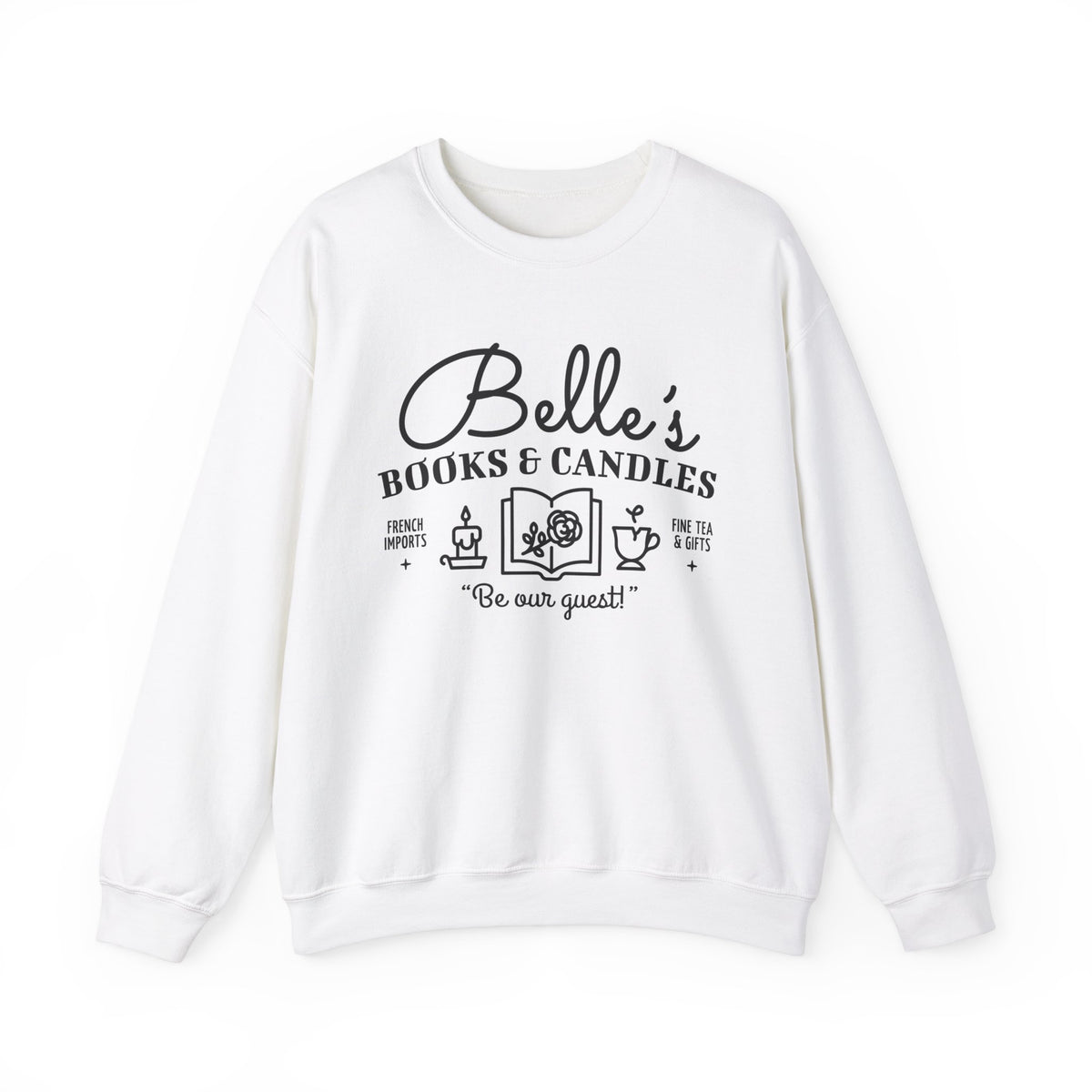 Belle's Books & Candles Gildan Unisex Heavy Blend™ Crewneck Sweatshirt