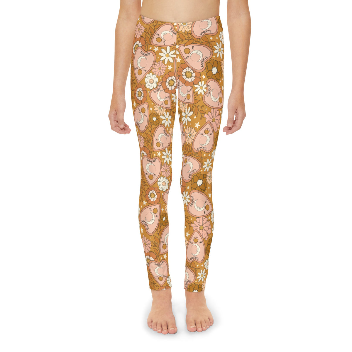 Ouija Floral Youth Full-Length Leggings