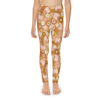 Ouija Floral Youth Full-Length Leggings
