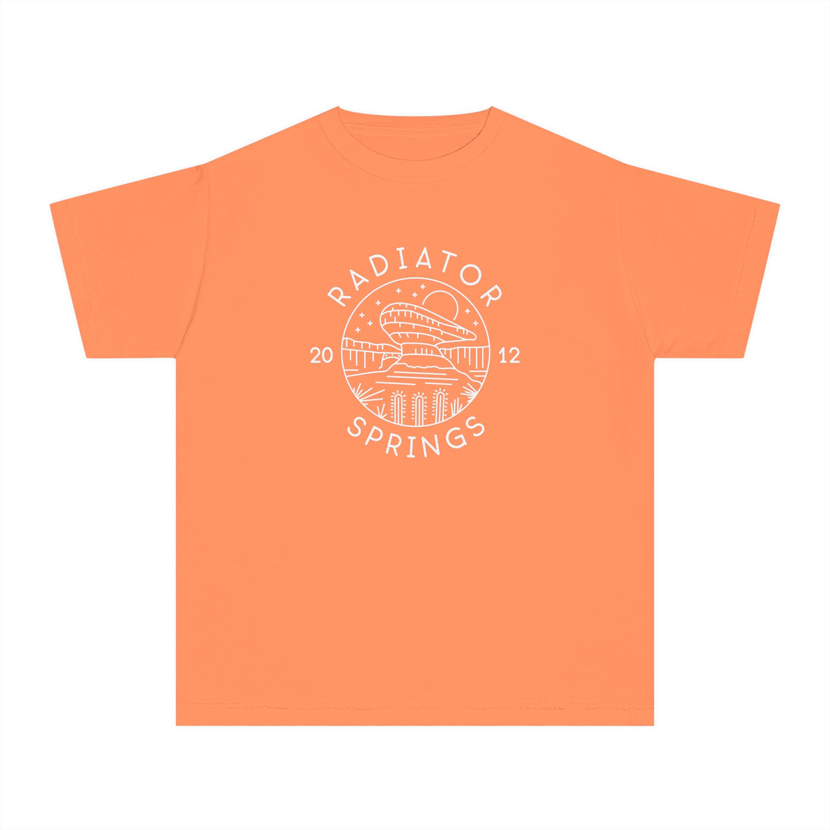 Radiator Springs Comfort Colors Youth Midweight Tee