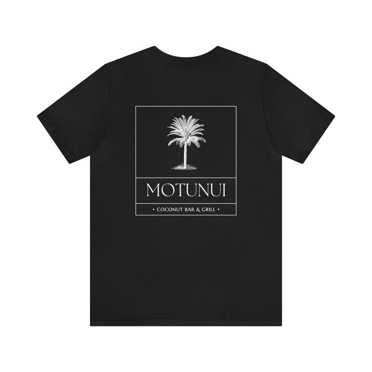 Motunui Coconut Bar and Grill Bella Canvas Unisex Jersey Short Sleeve Tee
