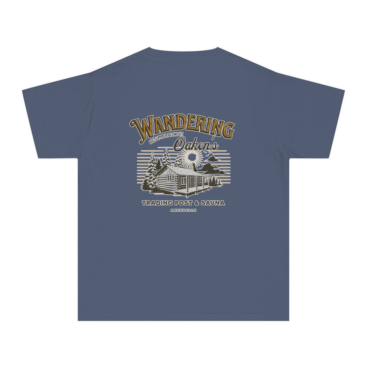 Wandering Oaken’s Trading Post Comfort Colors Youth Midweight Tee