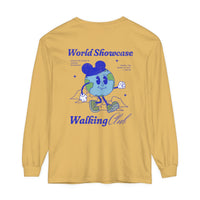 World Showcase Walking Club Comfort Colors Unisex Garment-dyed Long Sleeve T-Shirt