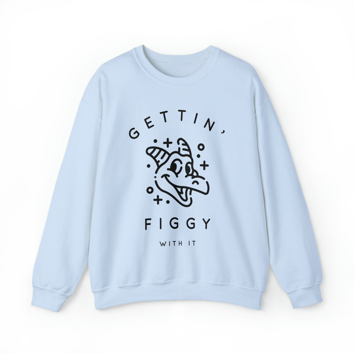 Gettin' Figgy With It Gildan Unisex Heavy Blend™ Crewneck Sweatshirt
