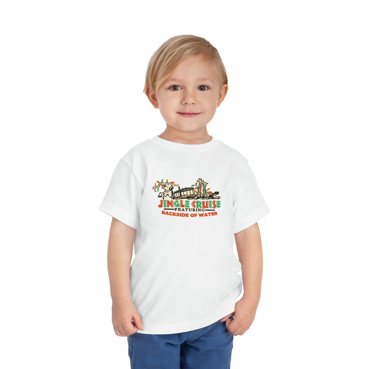 Jingle Cruise Bella Canvas Toddler Short Sleeve Tee