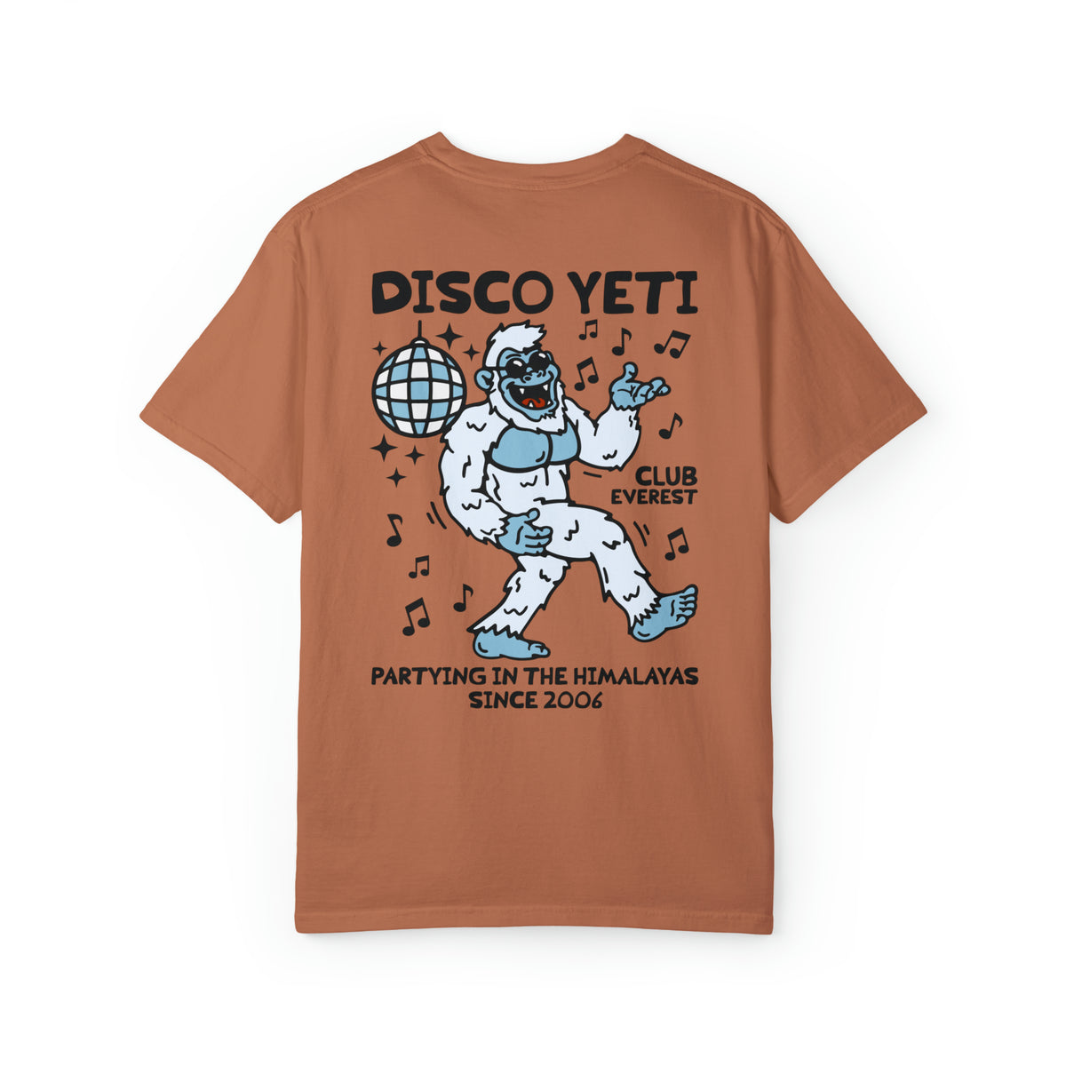 Disco Yeti Comfort Colors Unisex Garment-Dyed T-shirt